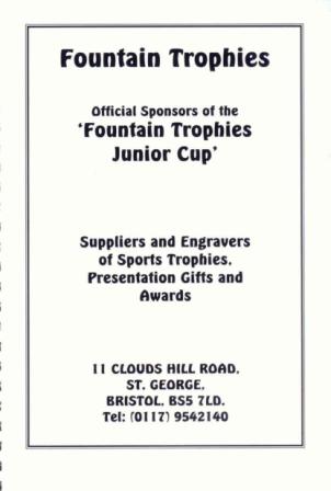 Fountain Trophies - Junior KO Cup Sponsors